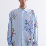 The FRACTAL STRIPE SHIRT - COCO STAR available online with global shipping, and in PAM Stores Melbourne and Sydney.