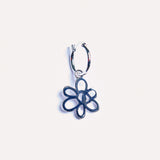 The OUTLINE GESTURE EARRING - SILVER available online with global shipping, and in PAM Stores Melbourne and Sydney.