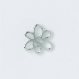 The OUTLINE GESTURE STUD - SILVER available online with global shipping, and in PAM Stores Melbourne and Sydney.