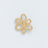 The OUTLINE GESTURE STUD - GOLD available online with global shipping, and in PAM Stores Melbourne and Sydney.