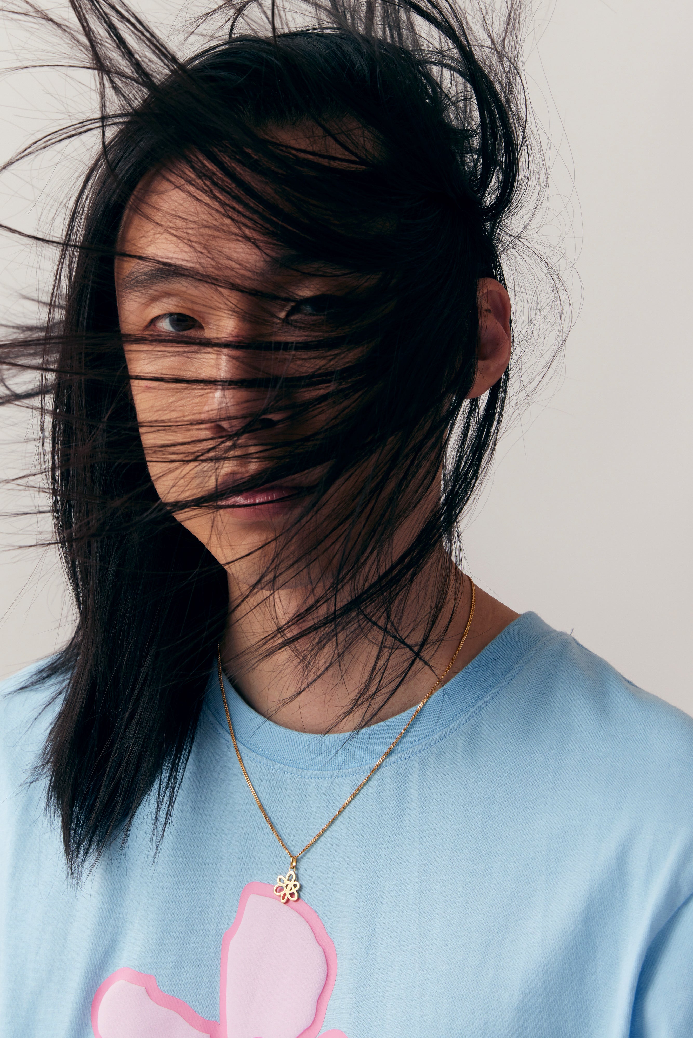 The OUTLINE GESTURES NECKLACE - GOLD available online with global shipping, and in PAM Stores Melbourne and Sydney.