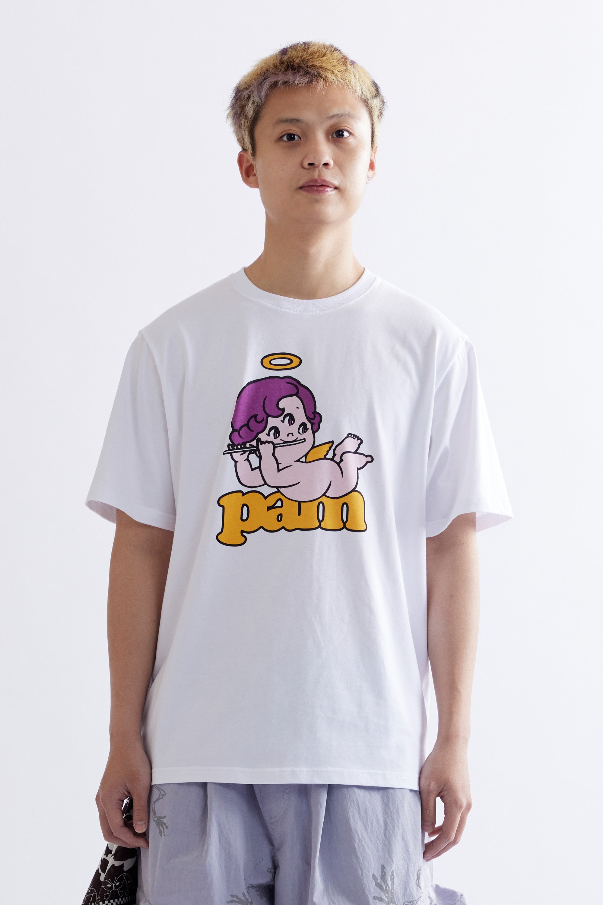 The ANGEL SS TEE available online with global shipping, and in PAM Stores Melbourne and Sydney.