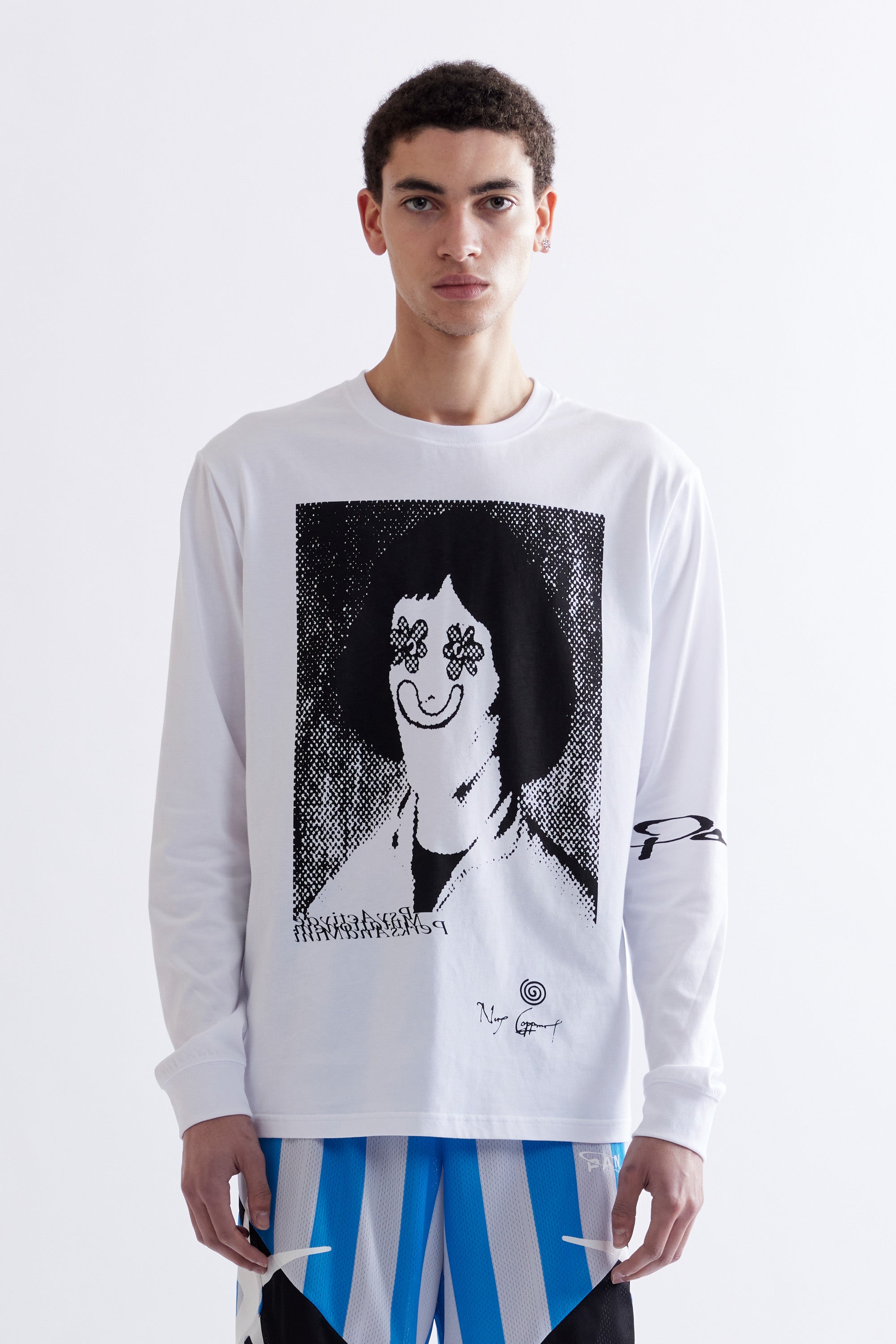 The DE REVOLUTIONIBUS LS TEE available online with global shipping, and in PAM Stores Melbourne and Sydney.