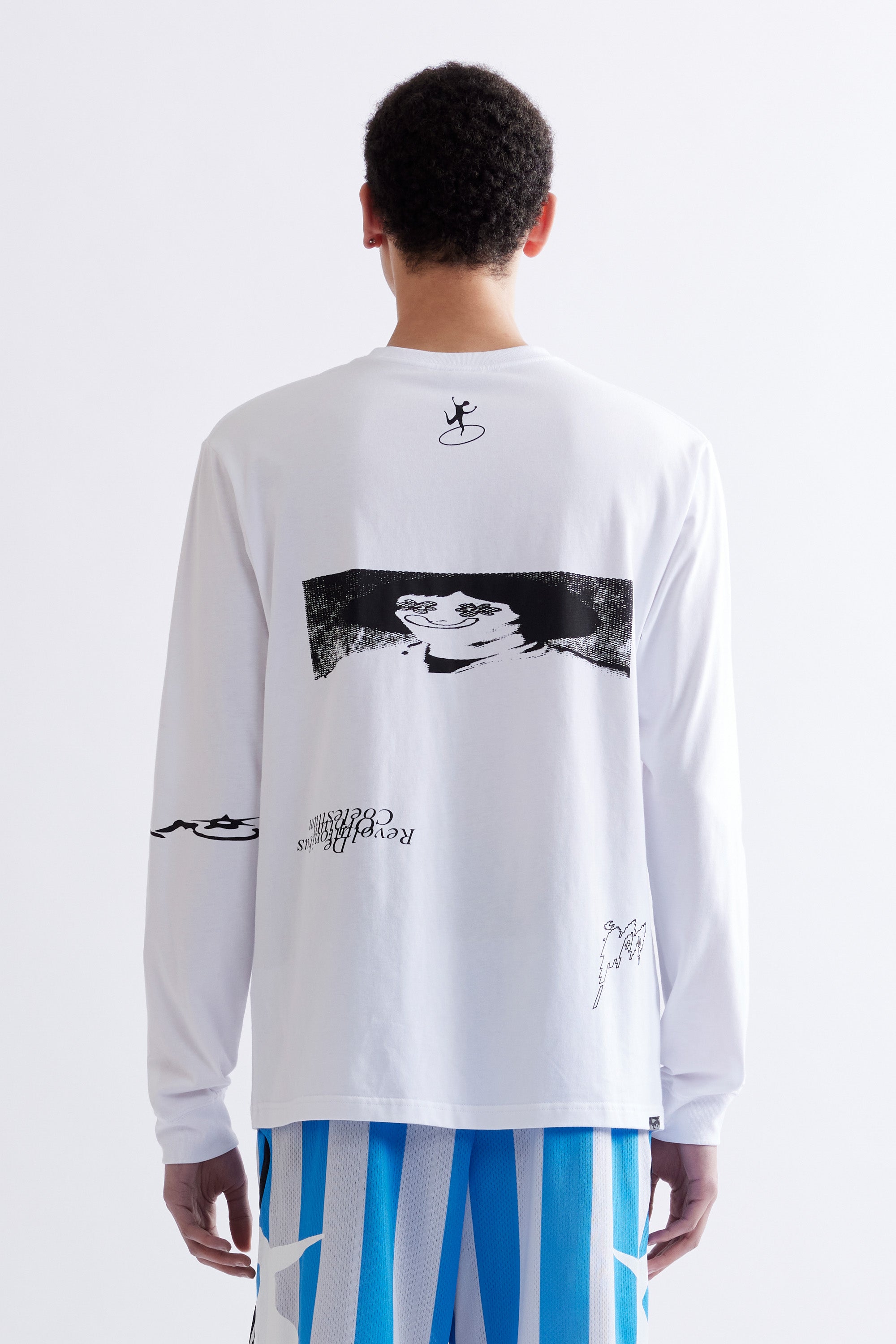 The DE REVOLUTIONIBUS LS TEE available online with global shipping, and in PAM Stores Melbourne and Sydney.