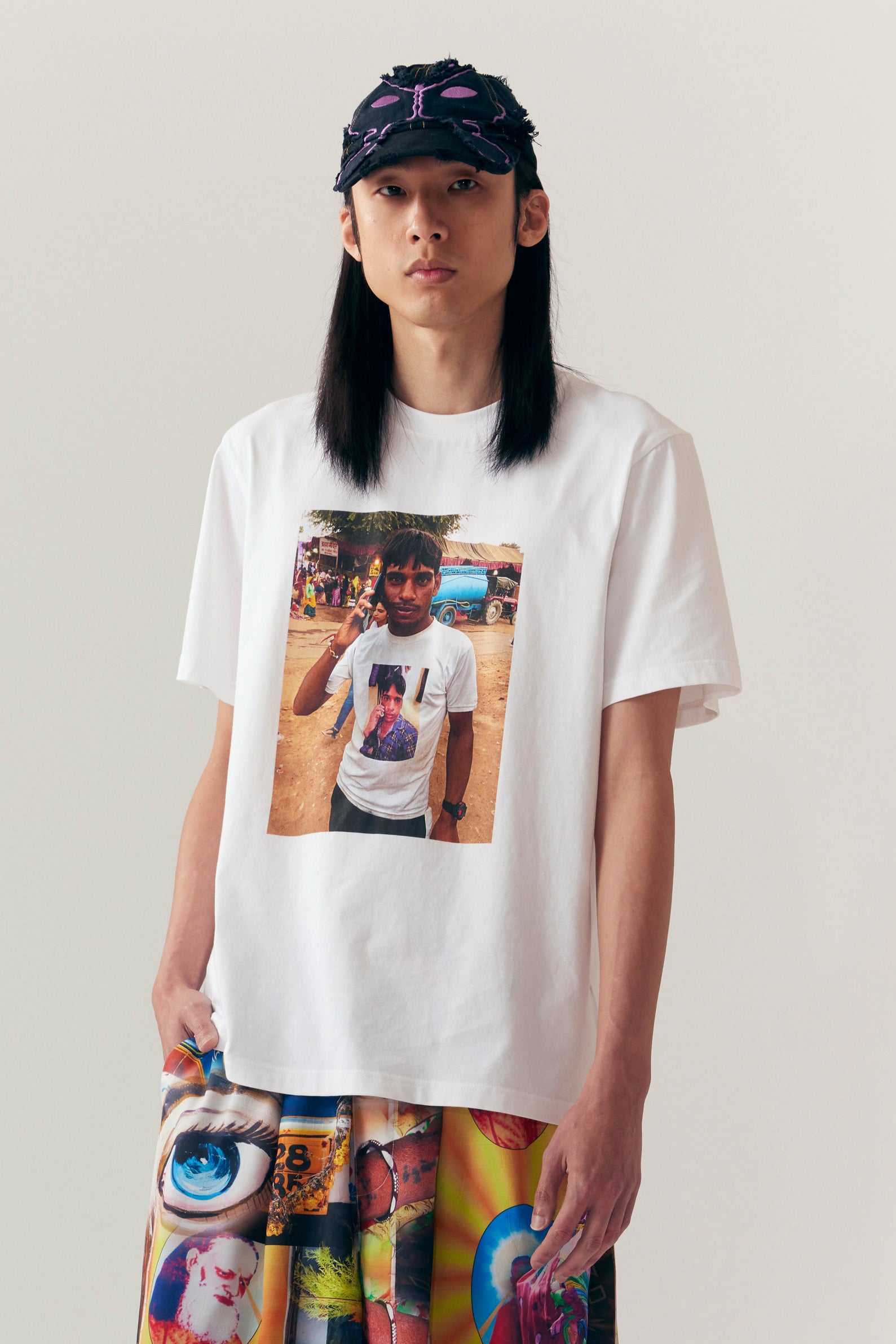 The NICK SETHI SS TEE  available online with global shipping, and in PAM Stores Melbourne and Sydney.