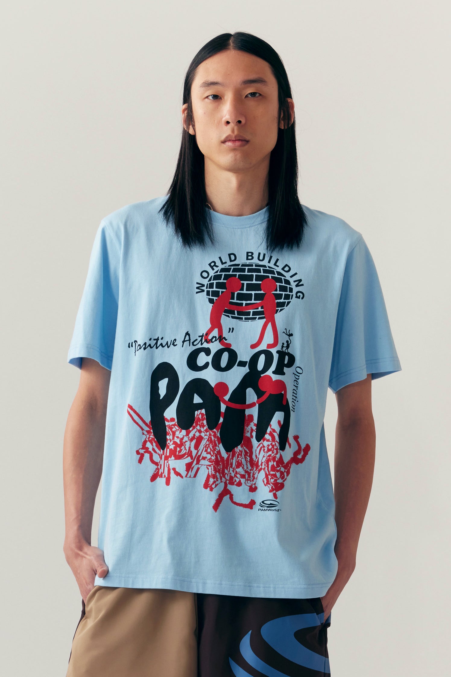 The CO-OP SS TEE  available online with global shipping, and in PAM Stores Melbourne and Sydney.