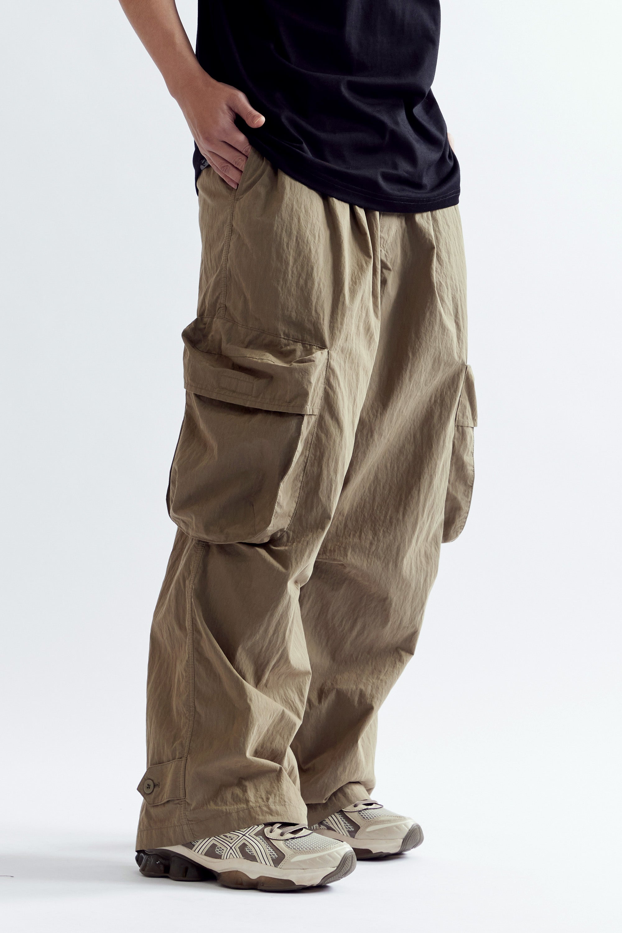 The WTTC CHOW PANTS ELM available online with global shipping, and in PAM Stores Melbourne and Sydney.