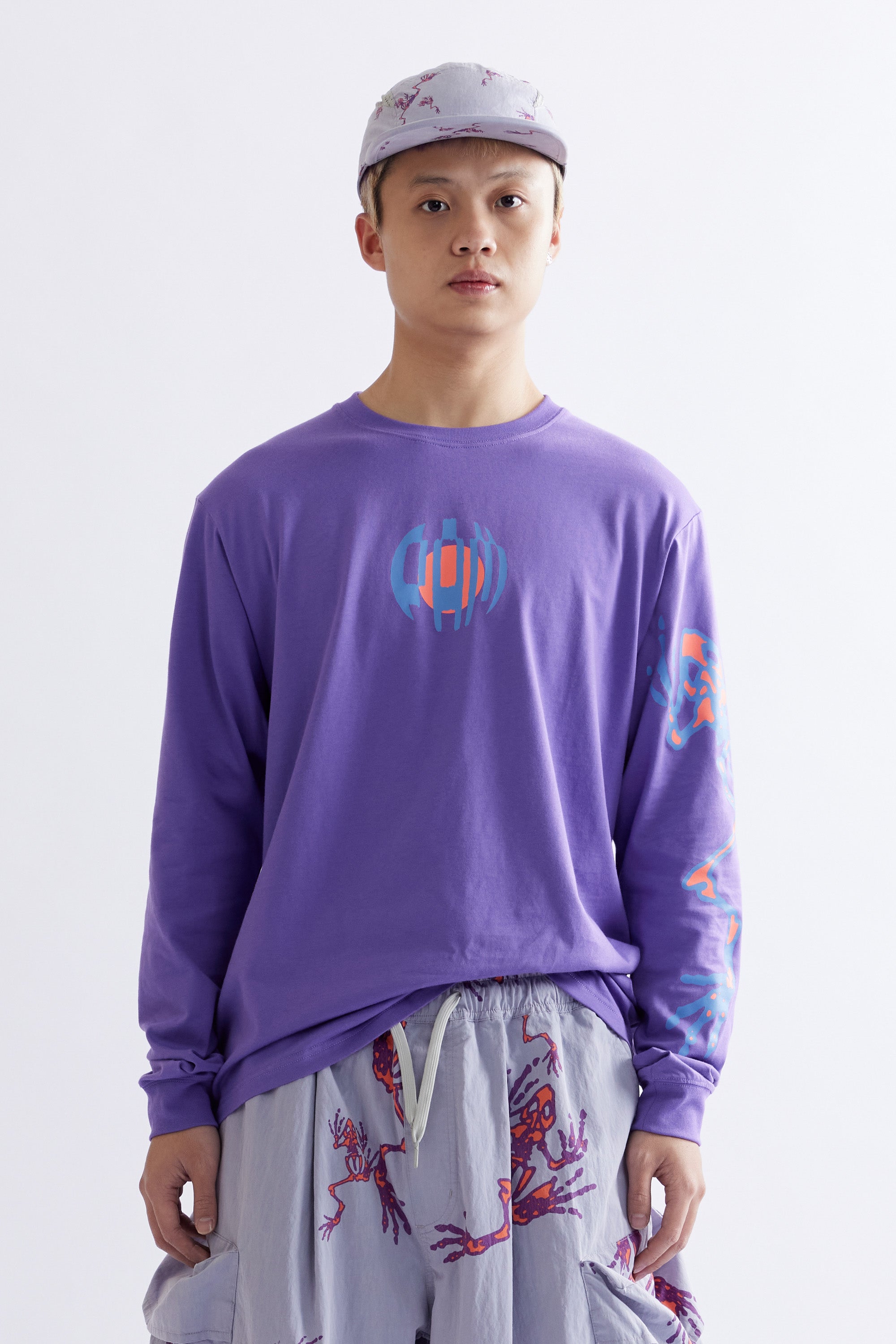 The LEEP FROG LS TEE available online with global shipping, and in PAM Stores Melbourne and Sydney.
