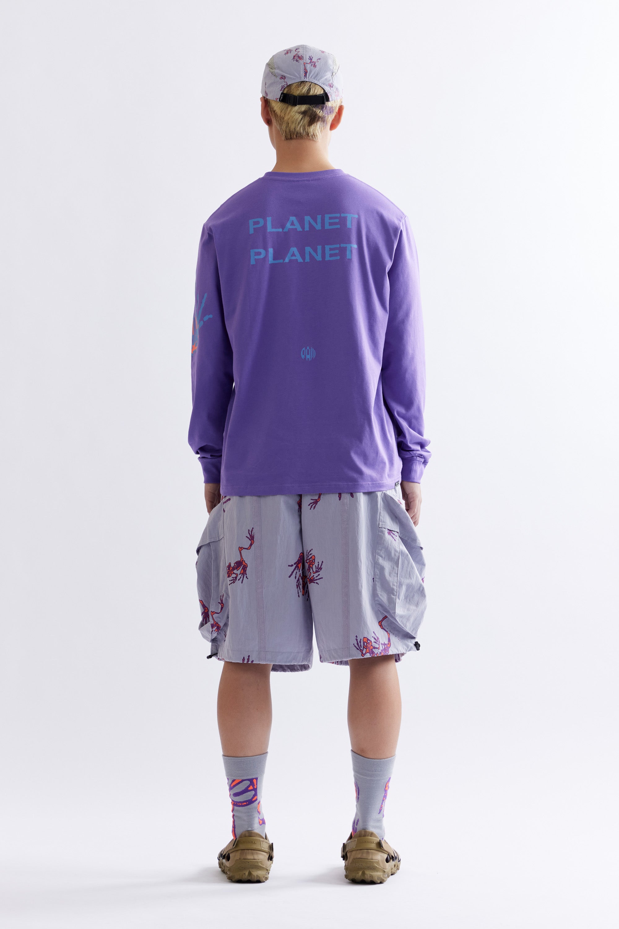The LEEP FROG LS TEE available online with global shipping, and in PAM Stores Melbourne and Sydney.