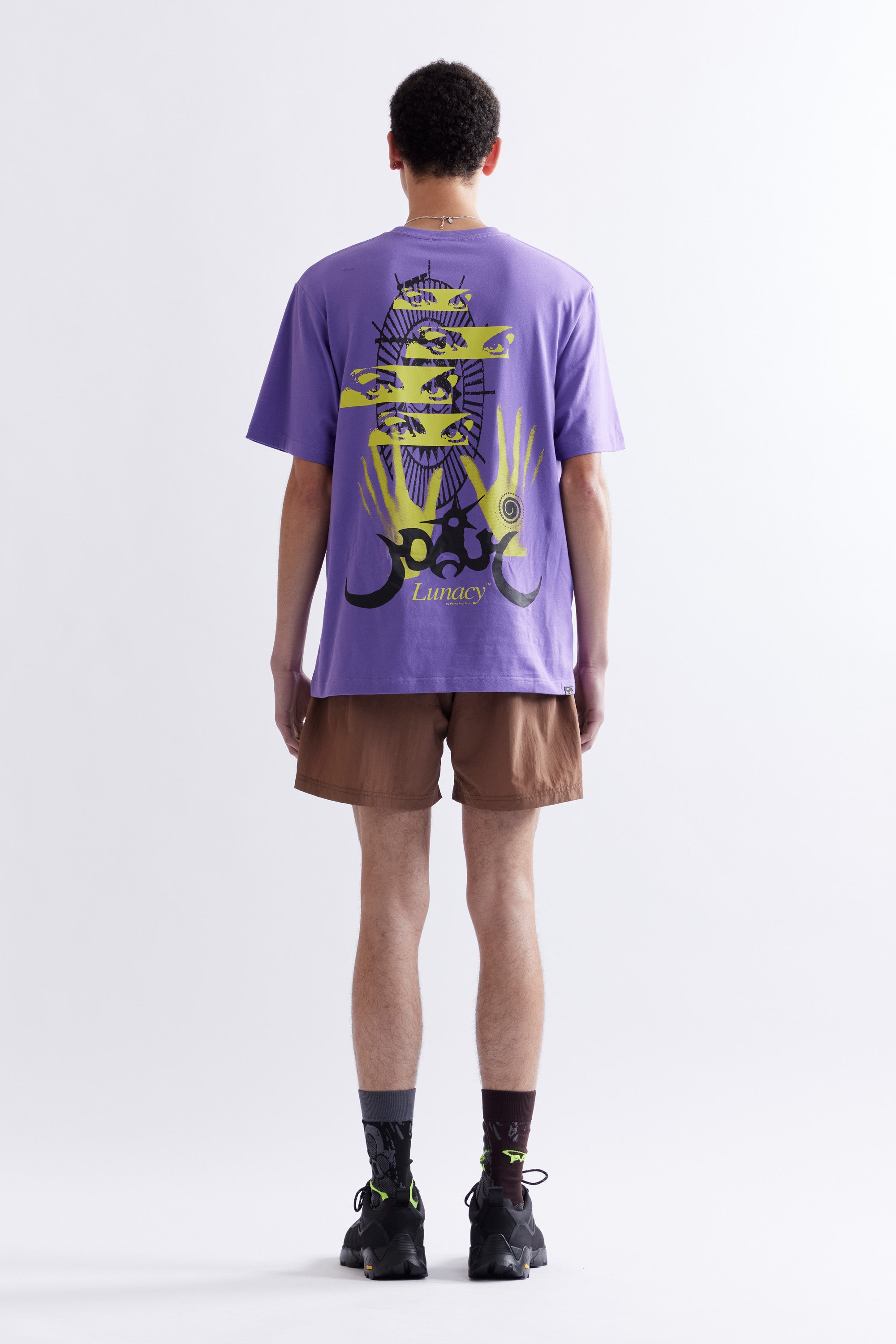 The LUNACY SS TEE available online with global shipping, and in PAM Stores Melbourne and Sydney.