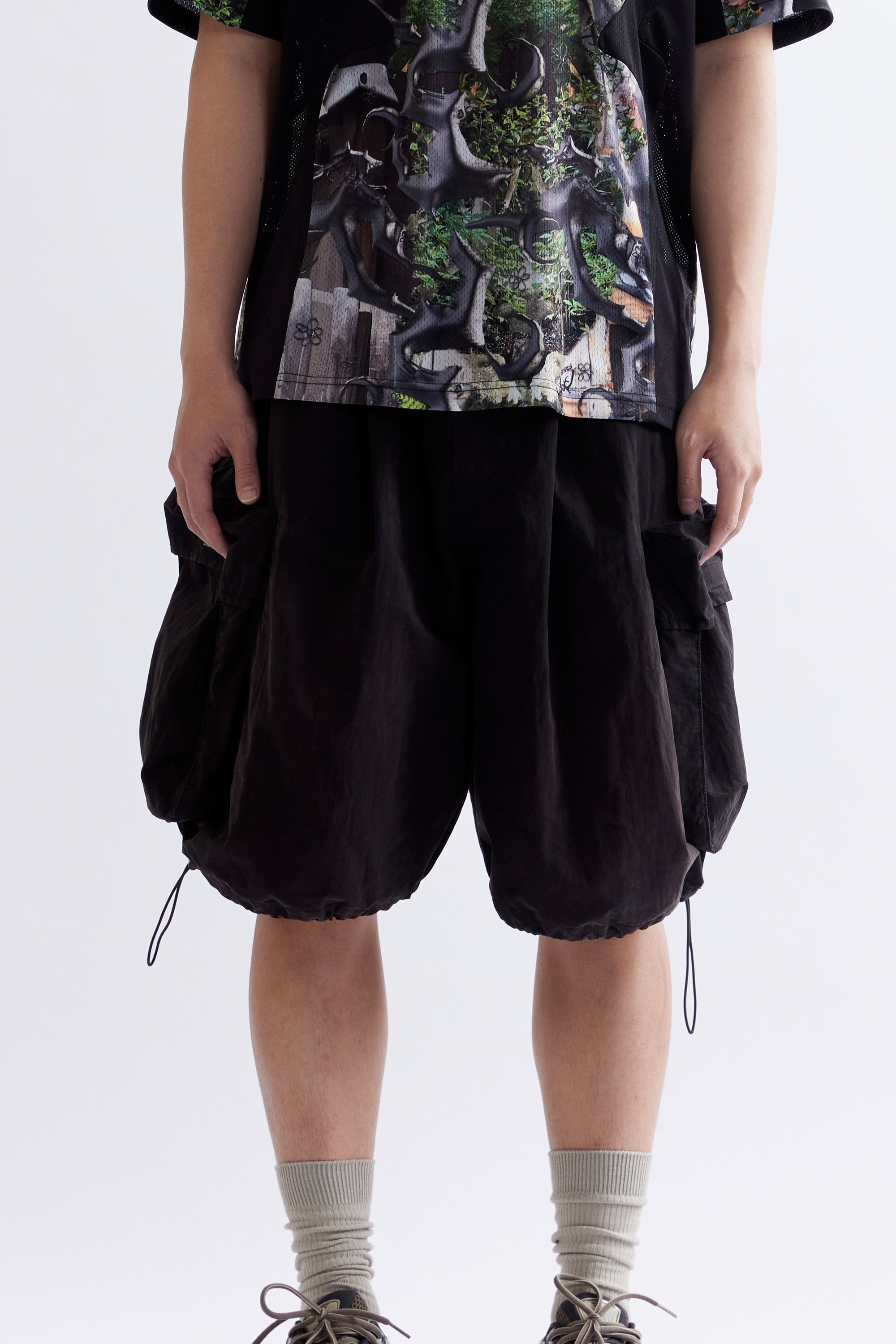The CHOW SHORTS - BLACK available online with global shipping, and in PAM Stores Melbourne and Sydney.
