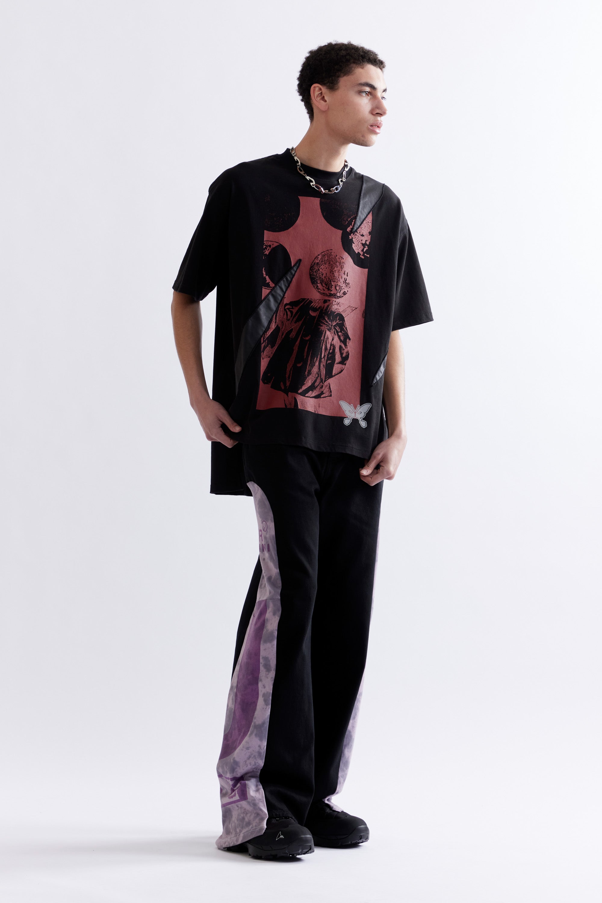 The FLOATING WEEDS OVERSIZED TOP available online with global shipping, and in PAM Stores Melbourne and Sydney.