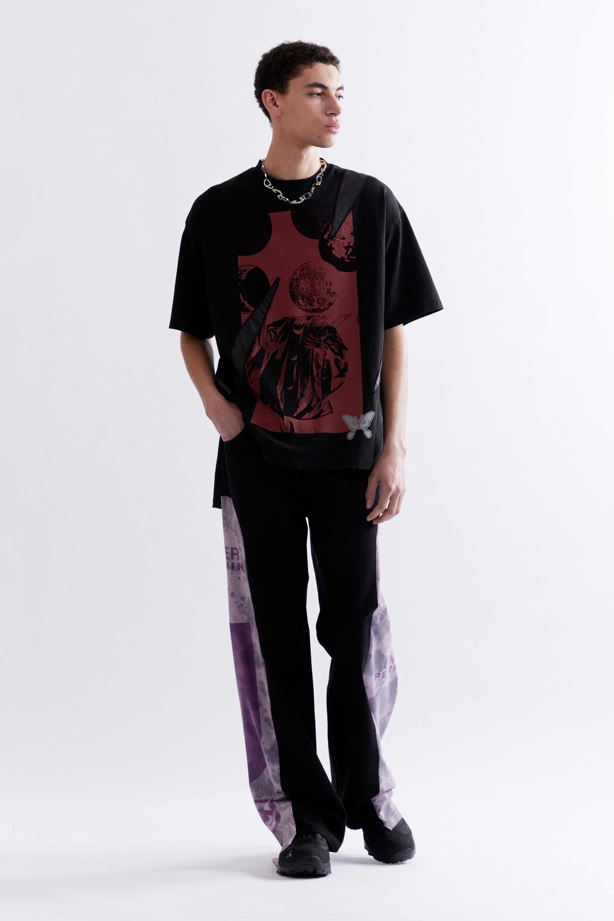 The WHITMAN PARK UPCYCLE JEAN available online with global shipping, and in PAM Stores Melbourne and Sydney.