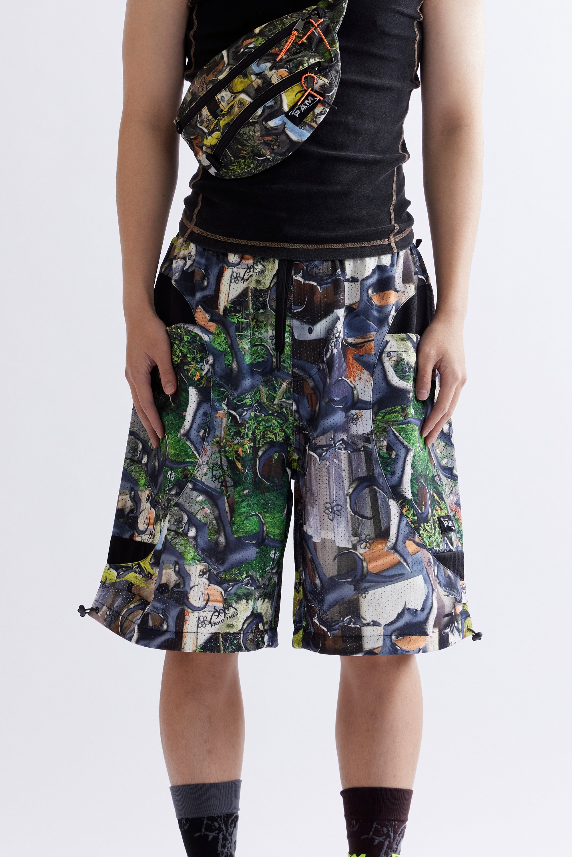 The P.A.M. REAL TREE MESH SHORTS available online with global shipping, and in PAM Stores Melbourne and Sydney.