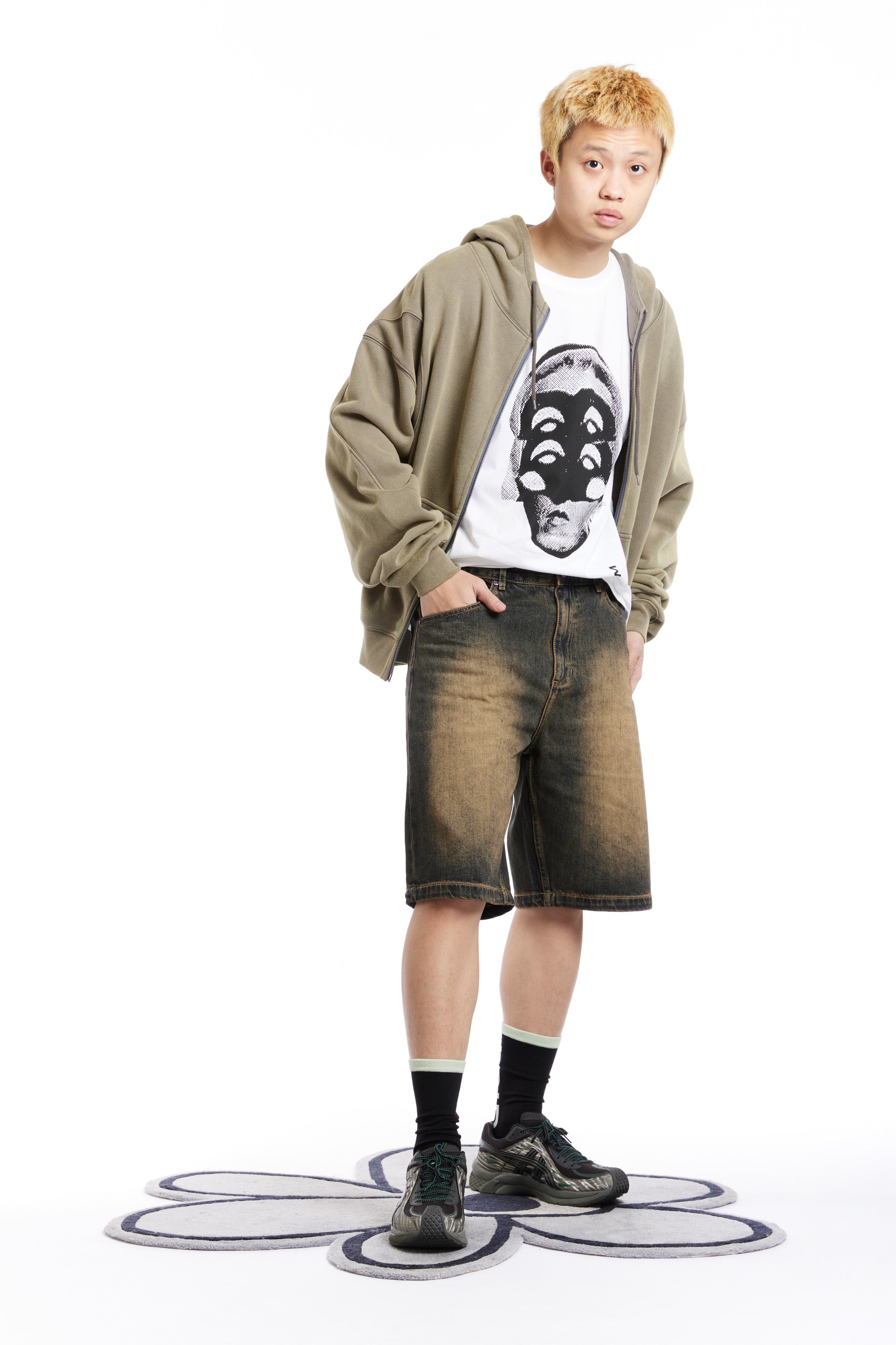 The TINTED TROOP SHORTS available online with global shipping, and in PAM Stores Melbourne and Sydney.