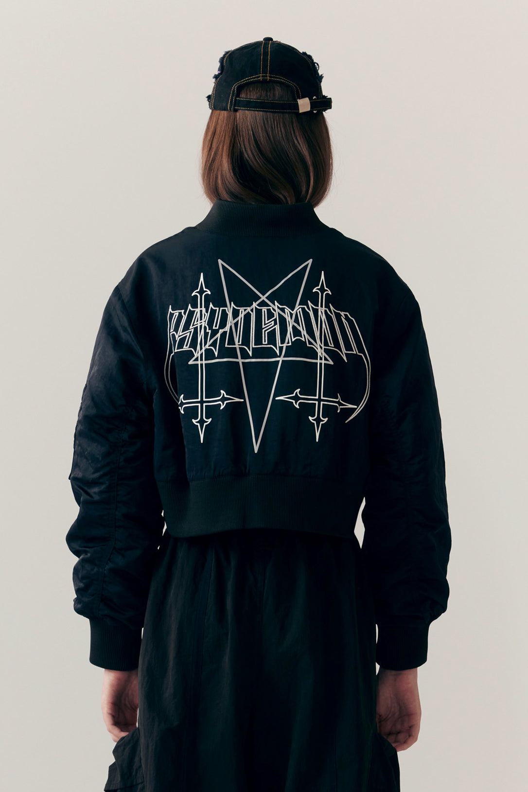 The THRESHOLD CROPPED BOMBER JACKET  available online with global shipping, and in PAM Stores Melbourne and Sydney.