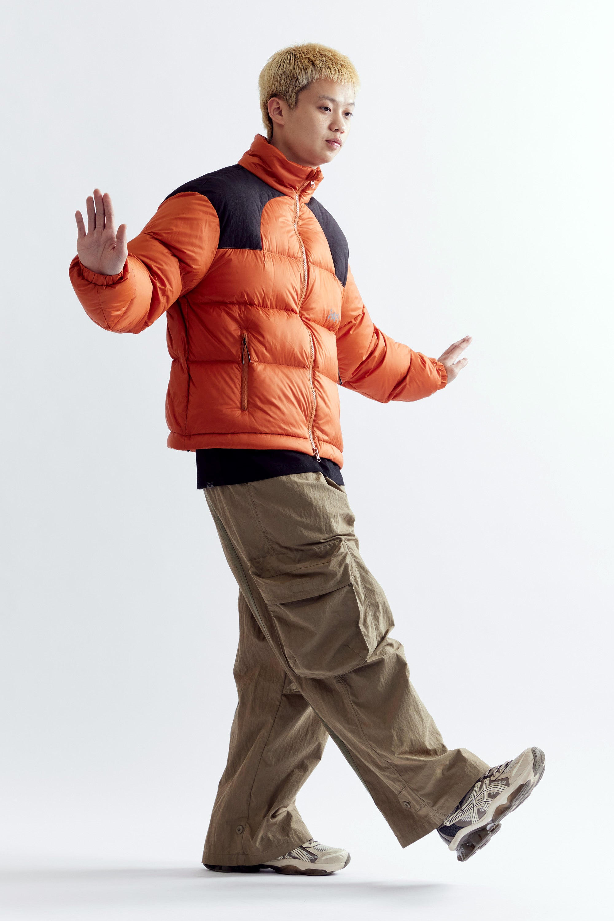 The WTTC CHOW PANTS ELM available online with global shipping, and in PAM Stores Melbourne and Sydney.