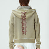 The CHERRY MOON HOODED ZIP THRU SWEAT available online with global shipping, and in PAM Stores Melbourne and Sydney.