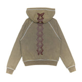 The CHERRY MOON HOODED ZIP THRU SWEAT available online with global shipping, and in PAM Stores Melbourne and Sydney.