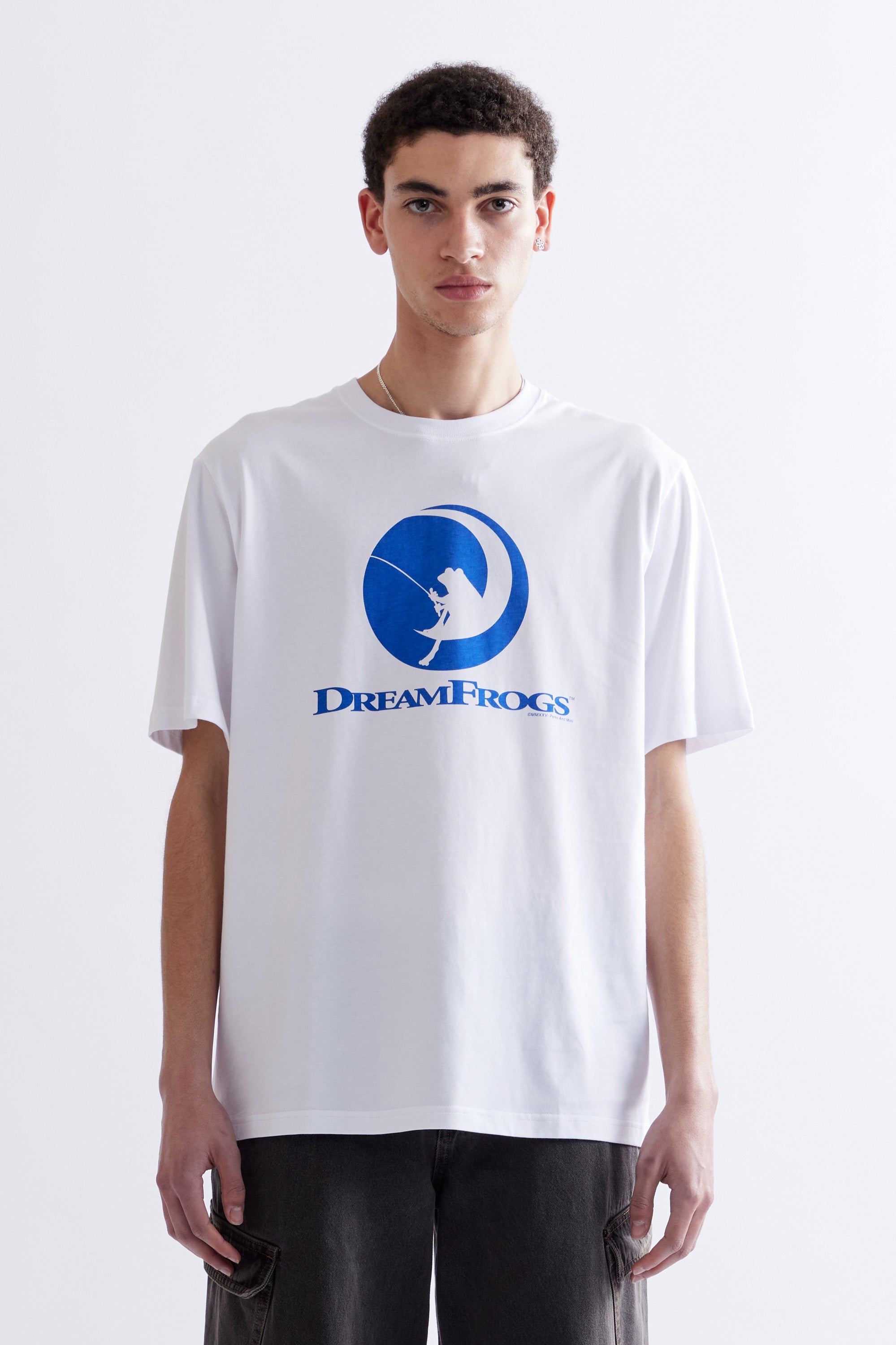 The WAXING FROG SS TEE available online with global shipping, and in PAM Stores Melbourne and Sydney.