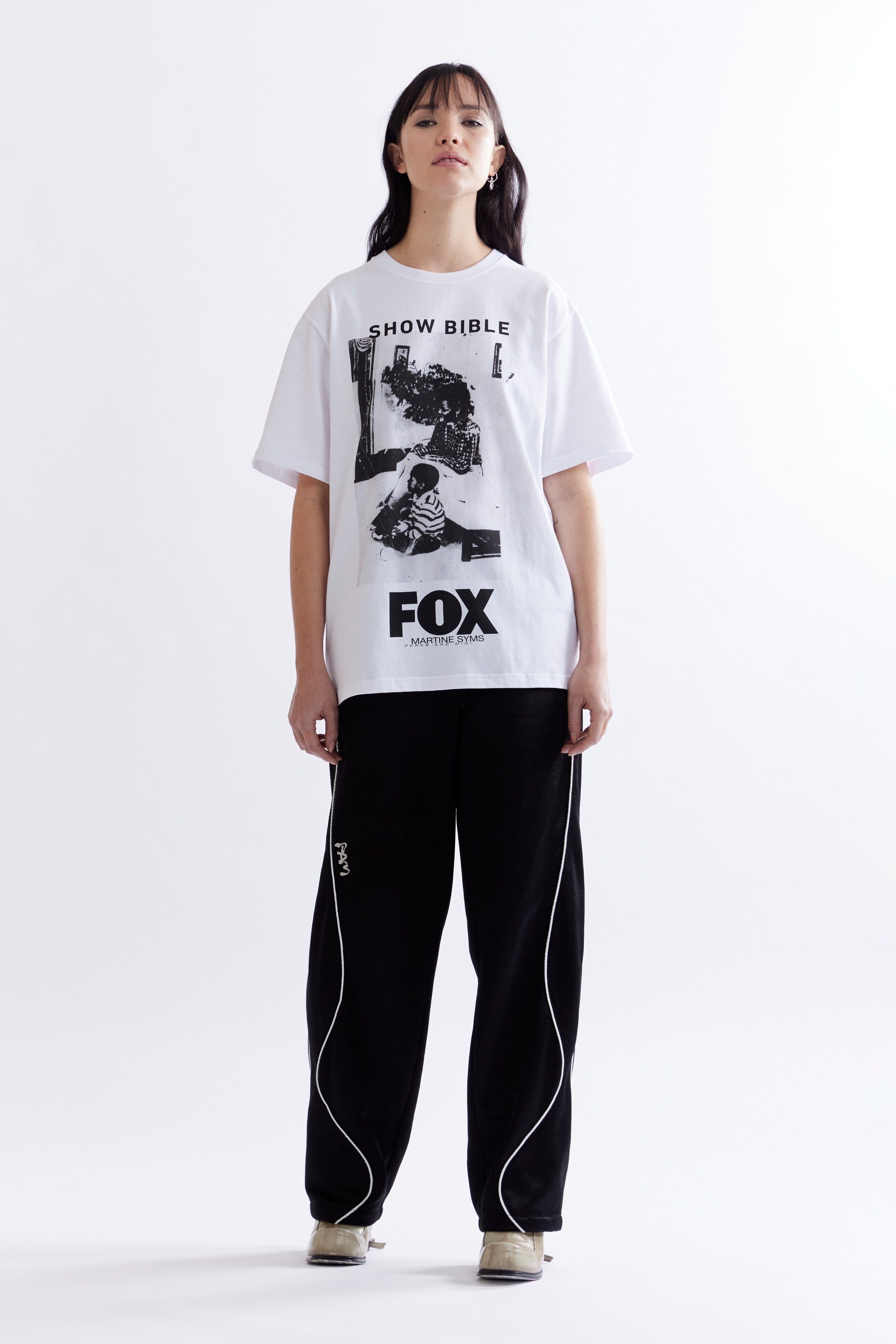 The SHOW BIBLE SS TEE - MARTINE SYMS available online with global shipping, and in PAM Stores Melbourne and Sydney.
