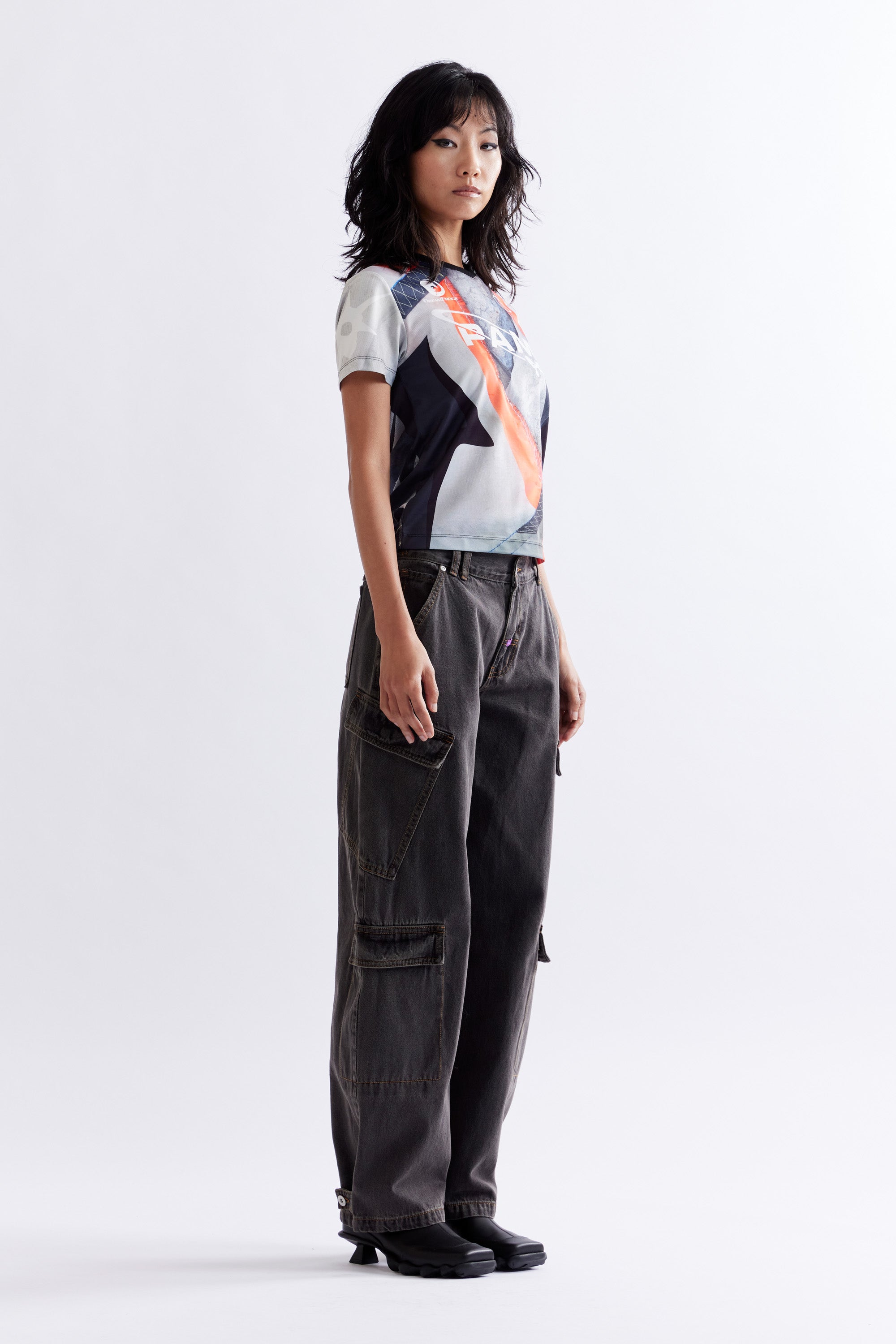 The CYCLOPES JEANS - BLACK WASH available online with global shipping, and in PAM Stores Melbourne and Sydney.
