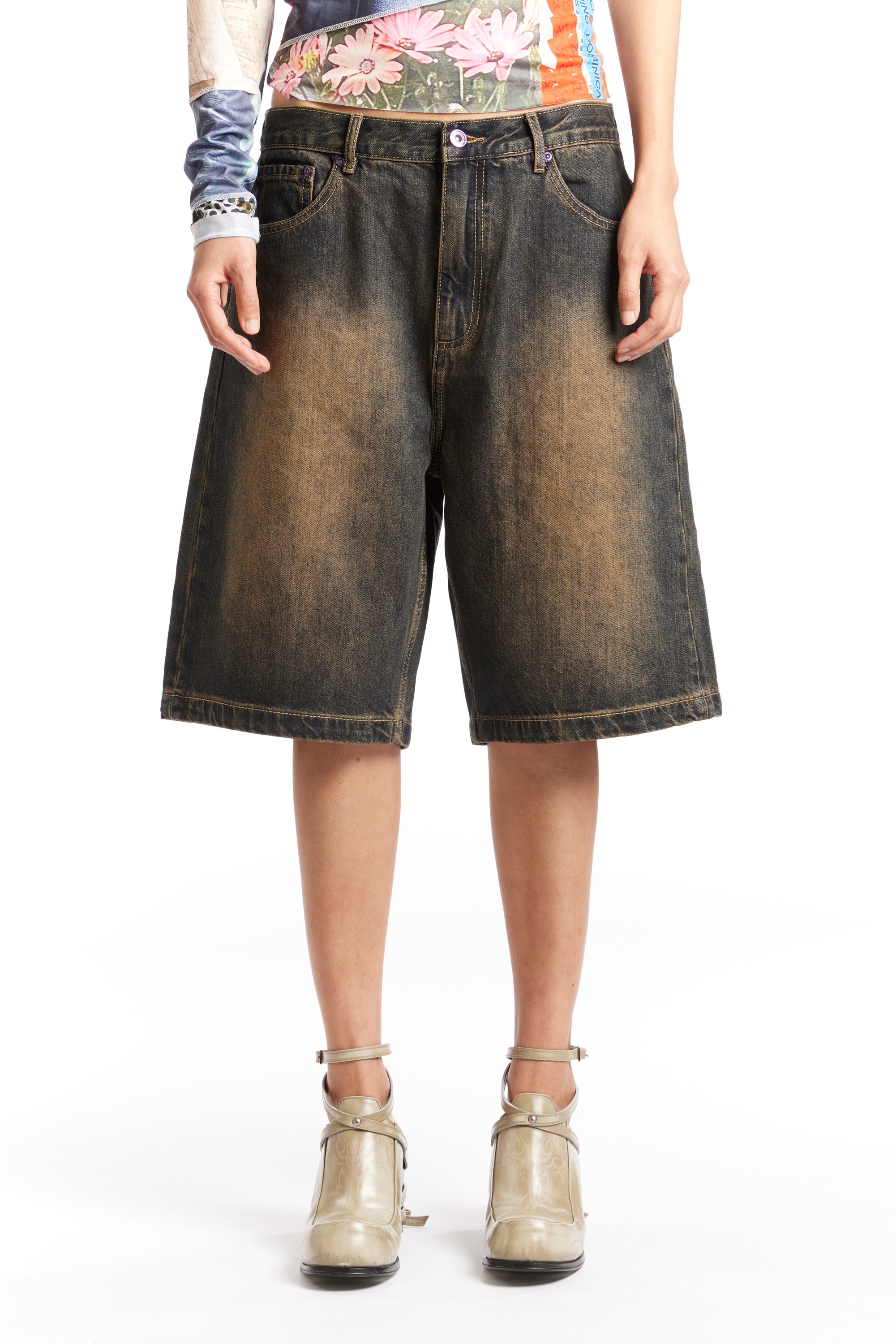 The TINTED TROOP SHORTS available online with global shipping, and in PAM Stores Melbourne and Sydney.