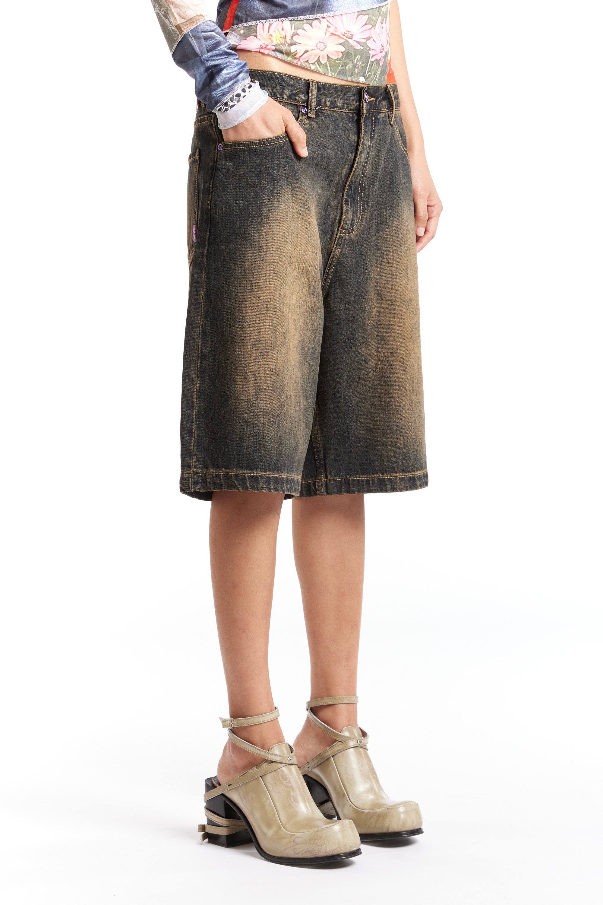 The TINTED TROOP SHORTS available online with global shipping, and in PAM Stores Melbourne and Sydney.