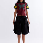 The CHOW SHORTS - BLACK available online with global shipping, and in PAM Stores Melbourne and Sydney.