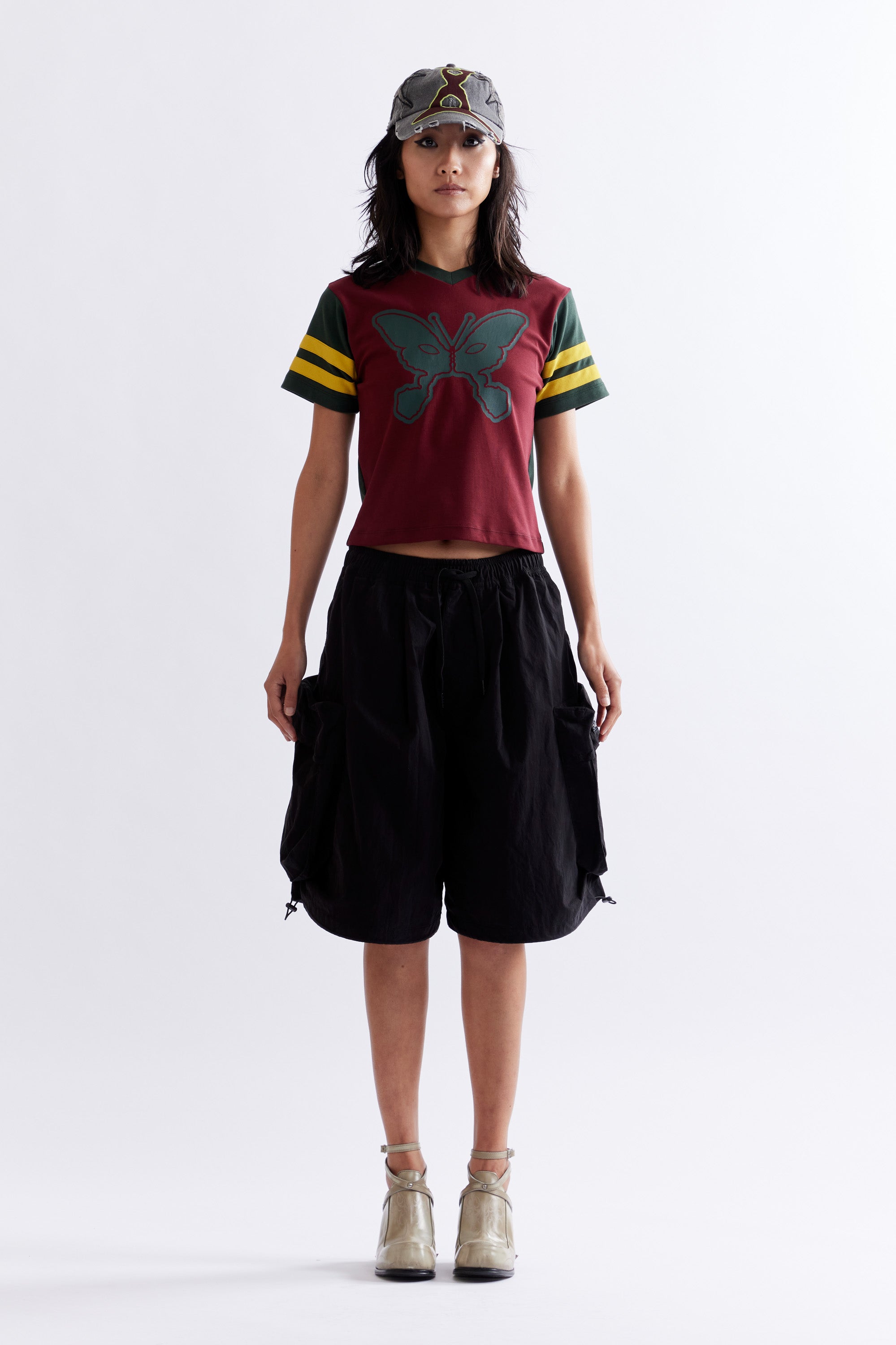 The CHOW SHORTS - BLACK available online with global shipping, and in PAM Stores Melbourne and Sydney.