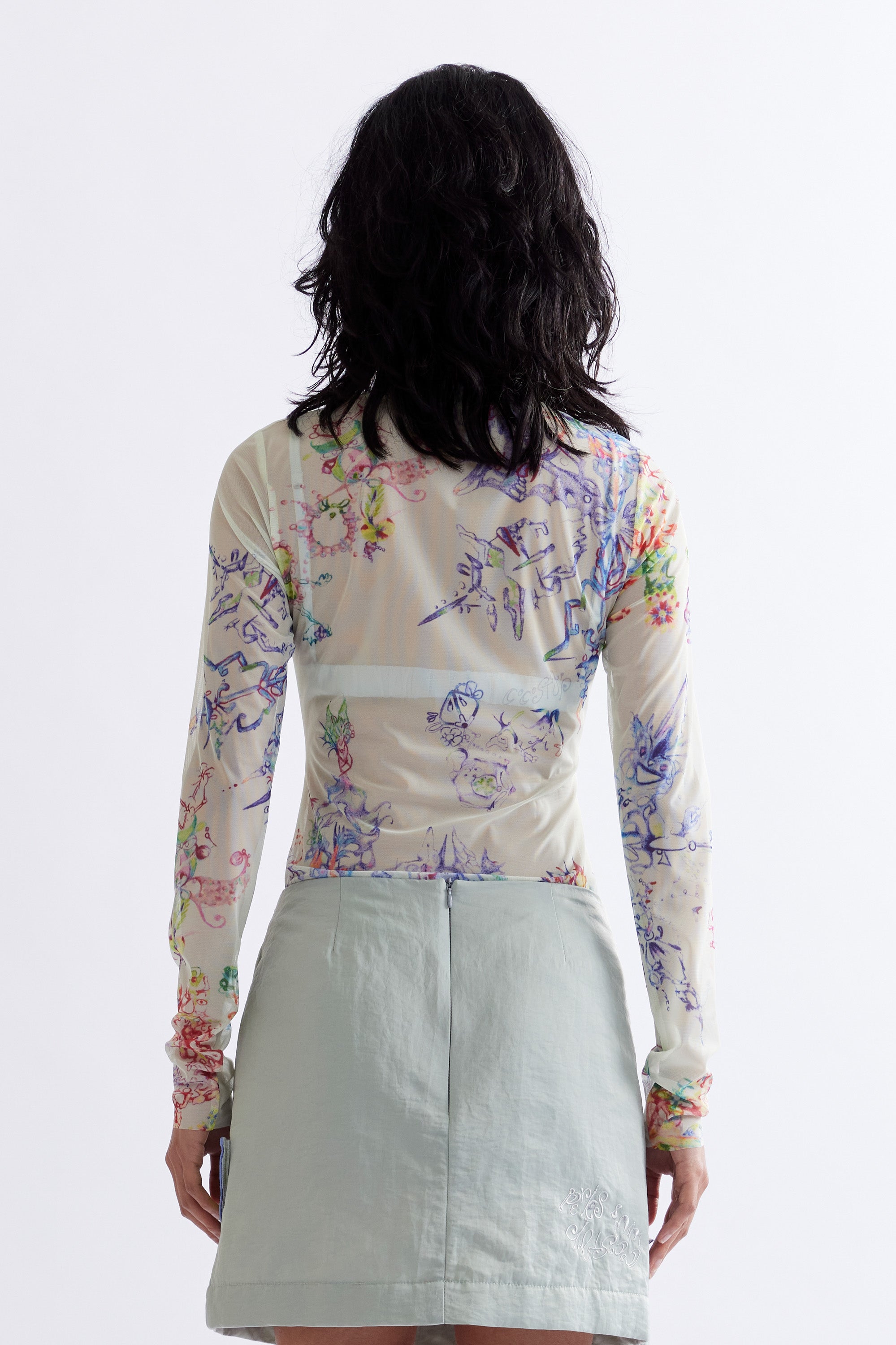 The FRACTAL MESH TOP - COCO STAR available online with global shipping, and in PAM Stores Melbourne and Sydney.