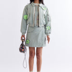 The SOUVENIR FLIGHT JACKET - COCO STAR available online with global shipping, and in PAM Stores Melbourne and Sydney.