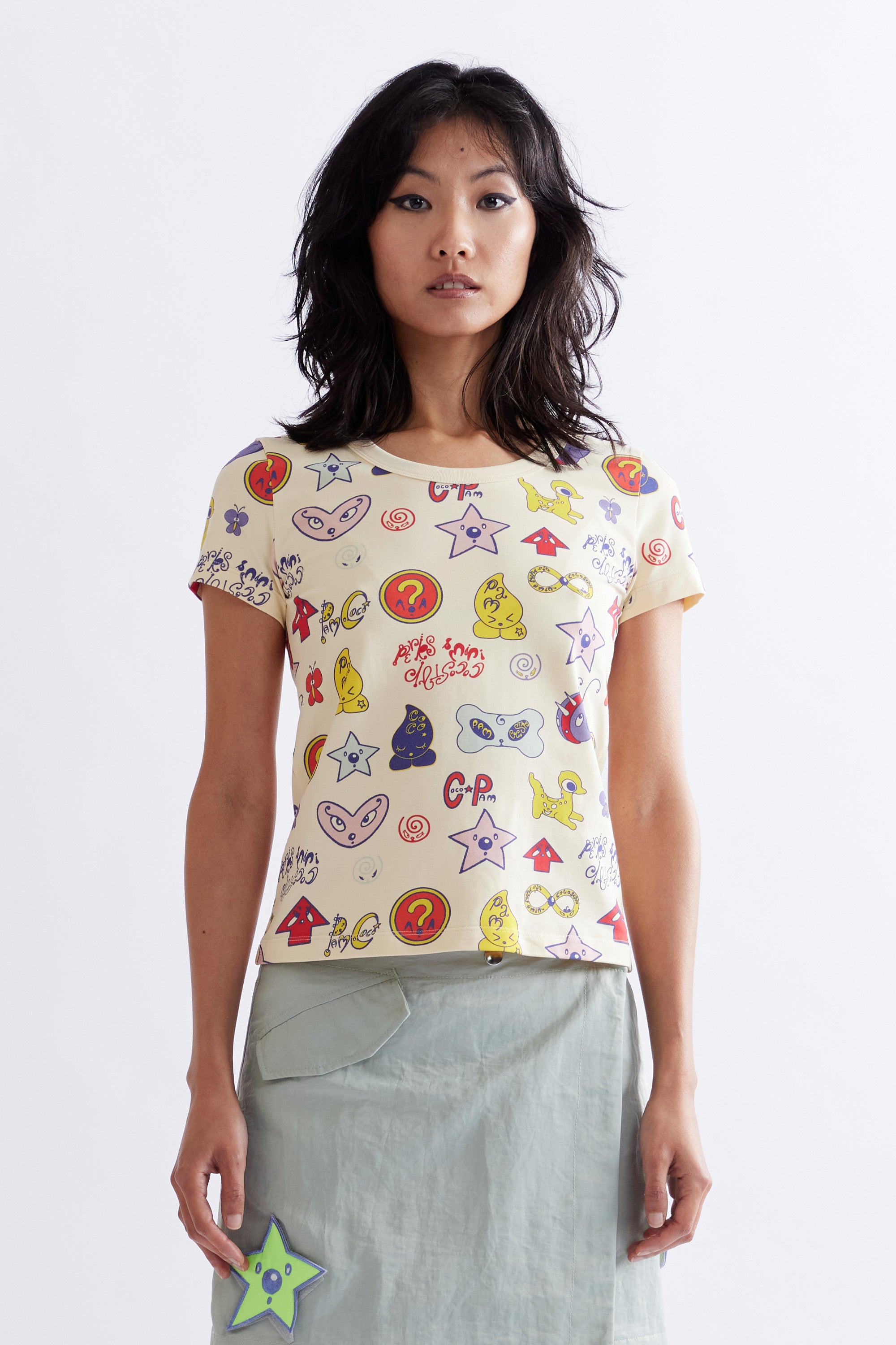 The COCO SCOOP BB TEE available online with global shipping, and in PAM Stores Melbourne and Sydney.