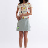 The SOUVENIR MINI SKIRT - COCO STAR available online with global shipping, and in PAM Stores Melbourne and Sydney.