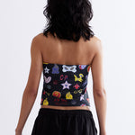 The COCO HALTER NECK TOP available online with global shipping, and in PAM Stores Melbourne and Sydney.