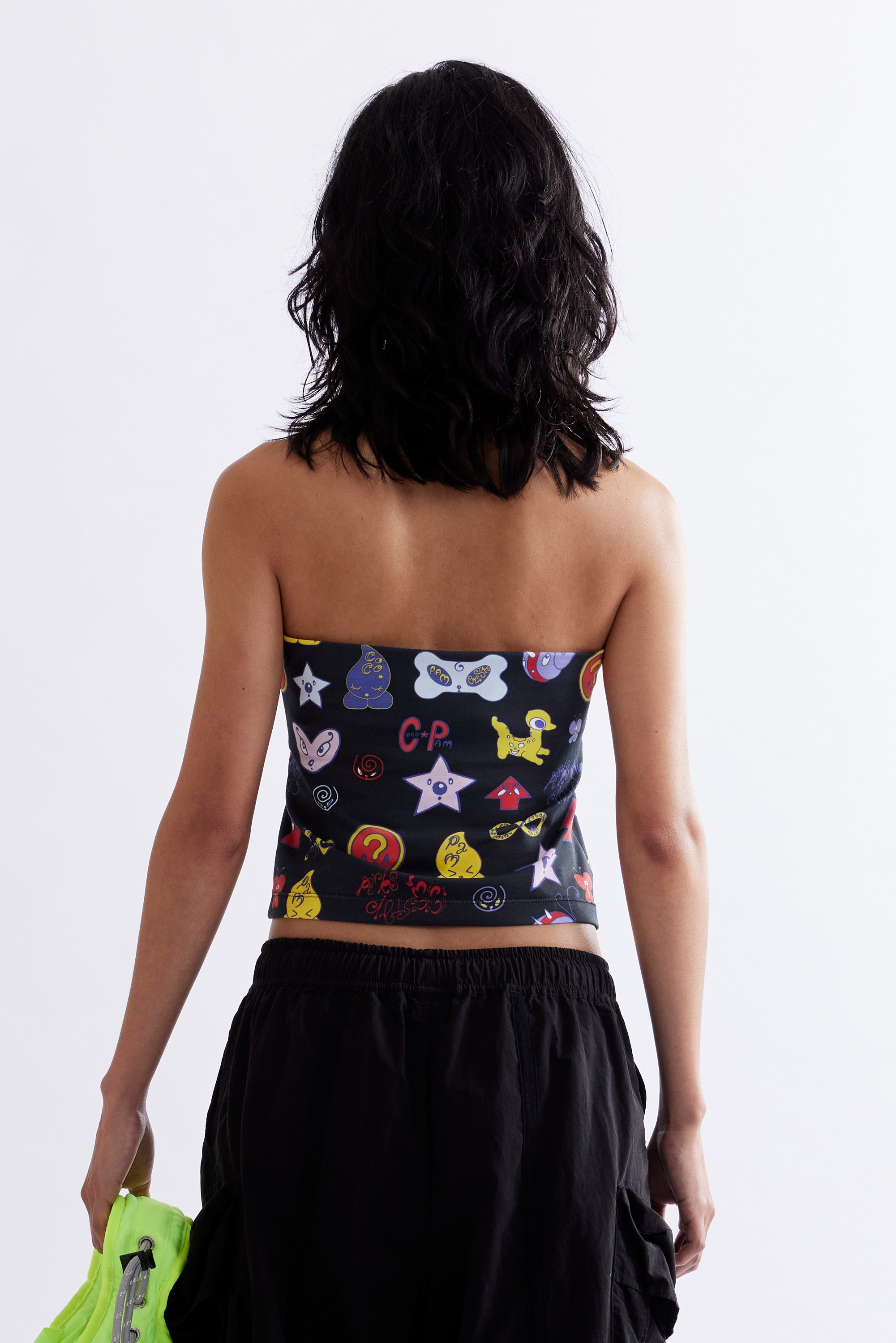 The COCO HALTER NECK TOP available online with global shipping, and in PAM Stores Melbourne and Sydney.
