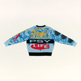 The WORLD BUILDING GRAPHIC JACQUARD KNIT  available online with global shipping, and in PAM Stores Melbourne and Sydney.