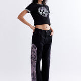 The WHITMAN PARK UPCYCLE JEAN available online with global shipping, and in PAM Stores Melbourne and Sydney.