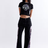 The WHITMAN PARK UPCYCLE JEAN available online with global shipping, and in PAM Stores Melbourne and Sydney.