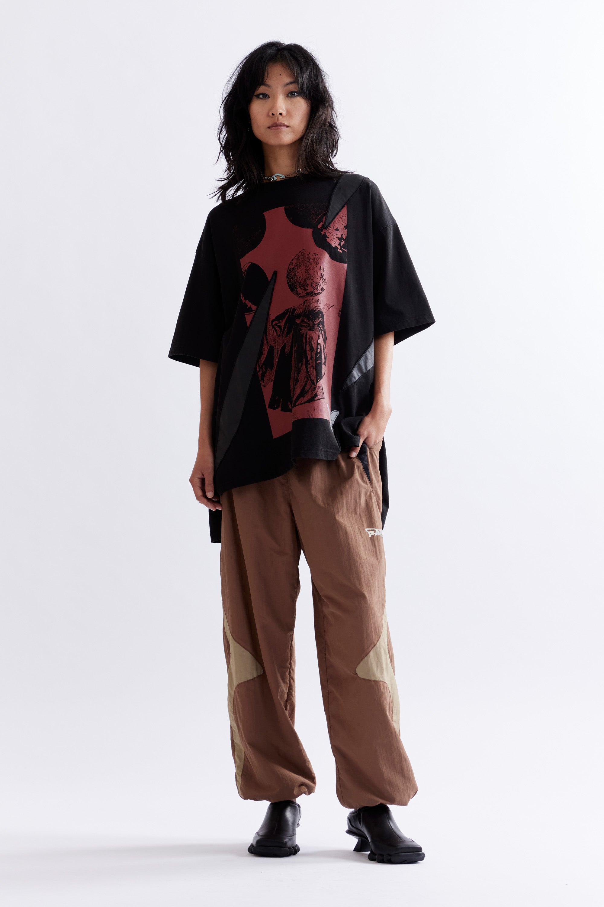 The FLOATING WEEDS OVERSIZED TOP available online with global shipping, and in PAM Stores Melbourne and Sydney.