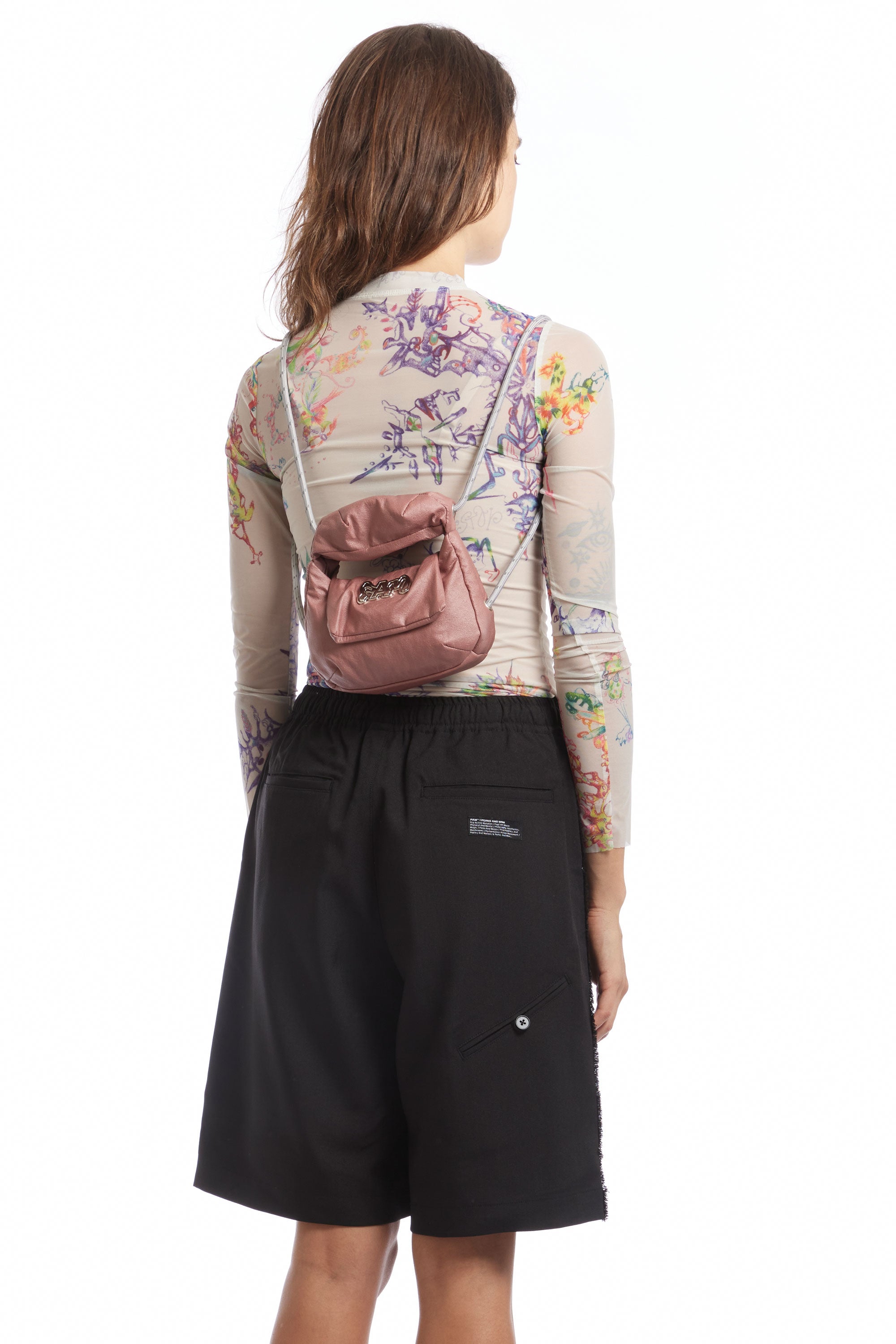The A RUSSELL UNISEX SHORTS - BLACK available online with global shipping, and in PAM Stores Melbourne and Sydney.