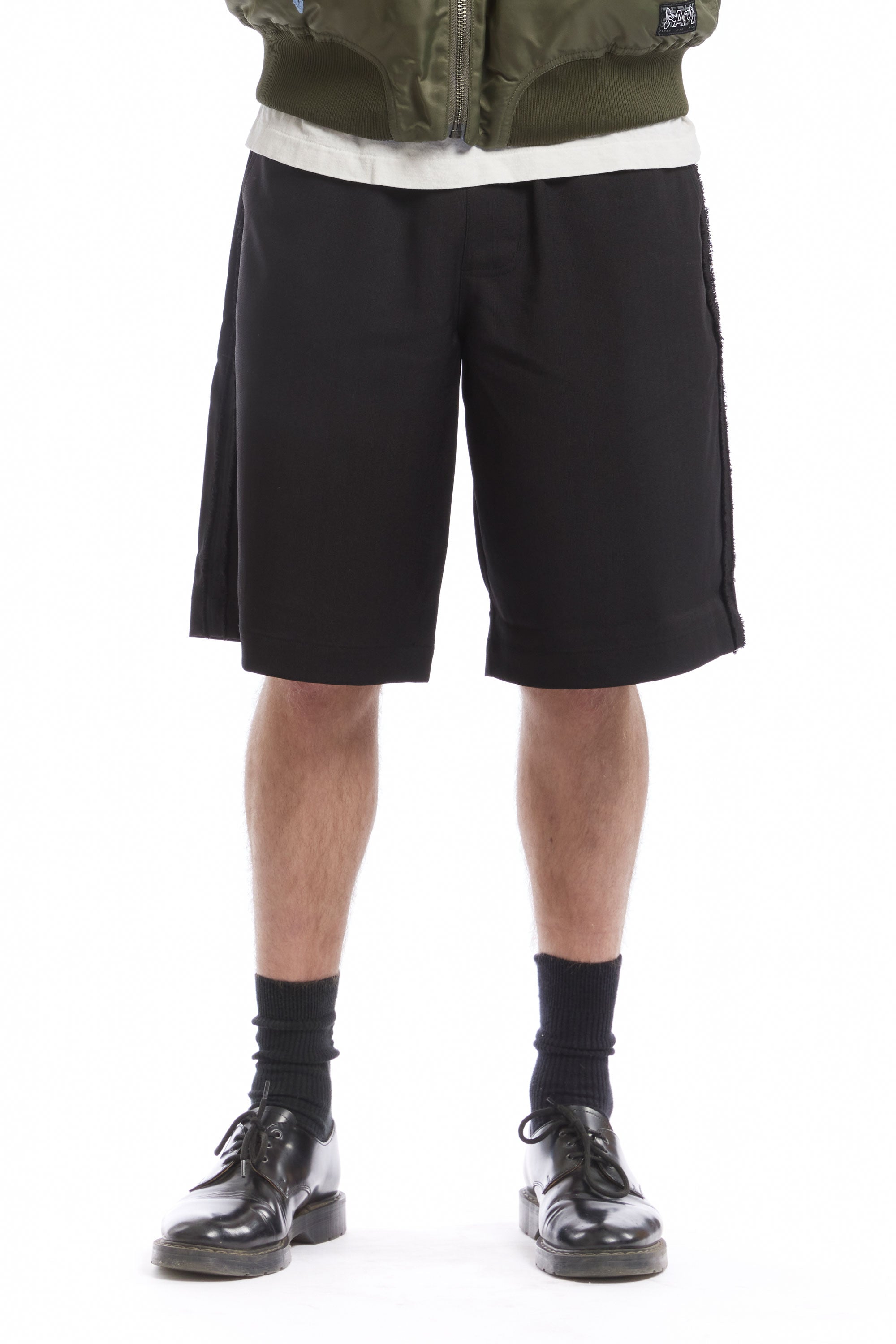 The A RUSSELL UNISEX SHORTS - BLACK available online with global shipping, and in PAM Stores Melbourne and Sydney.