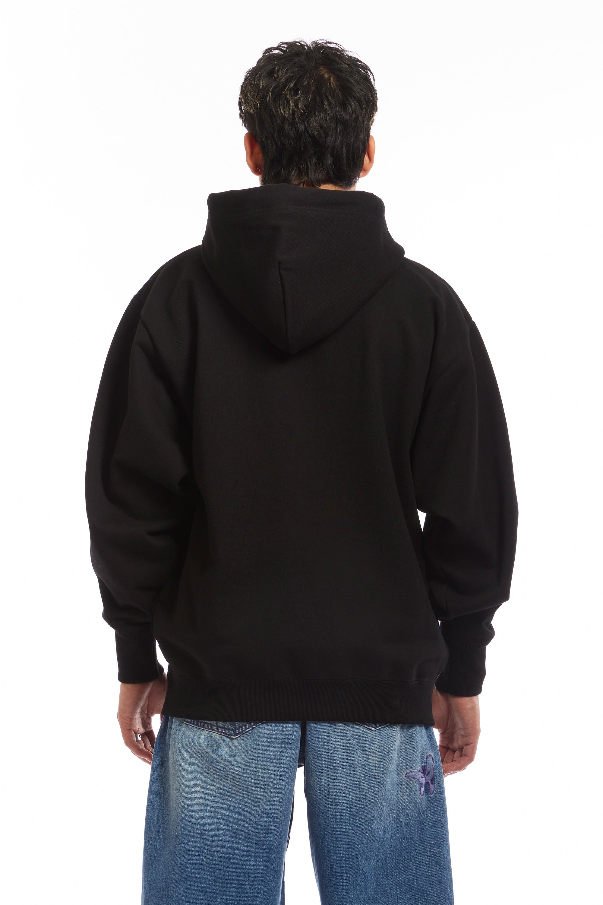 The ACADEMY / HOODY / COTTON BLACK available online with global shipping, and in PAM Stores Melbourne and Sydney.