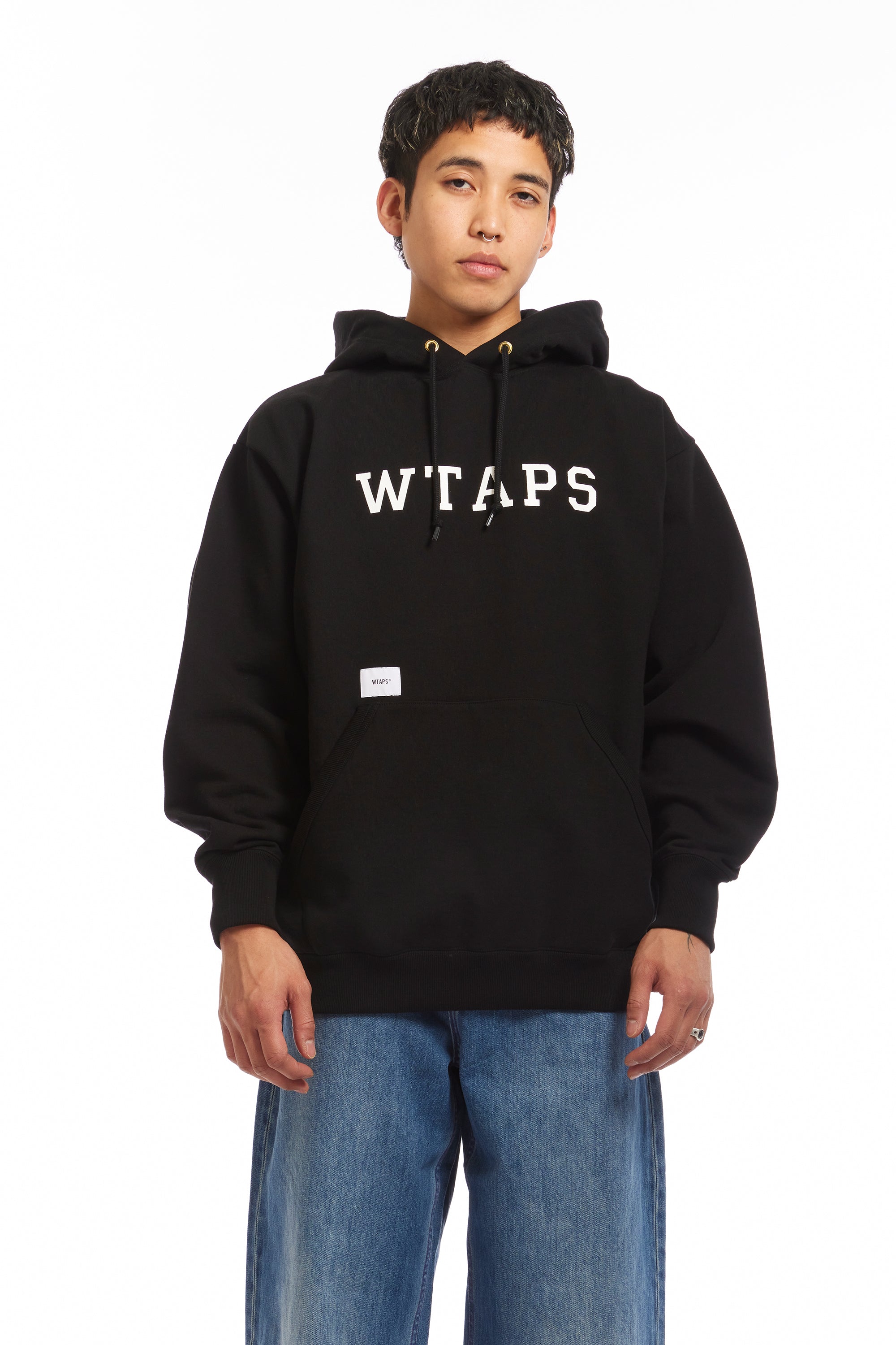 The ACADEMY / HOODY / COTTON BLACK available online with global shipping, and in PAM Stores Melbourne and Sydney.