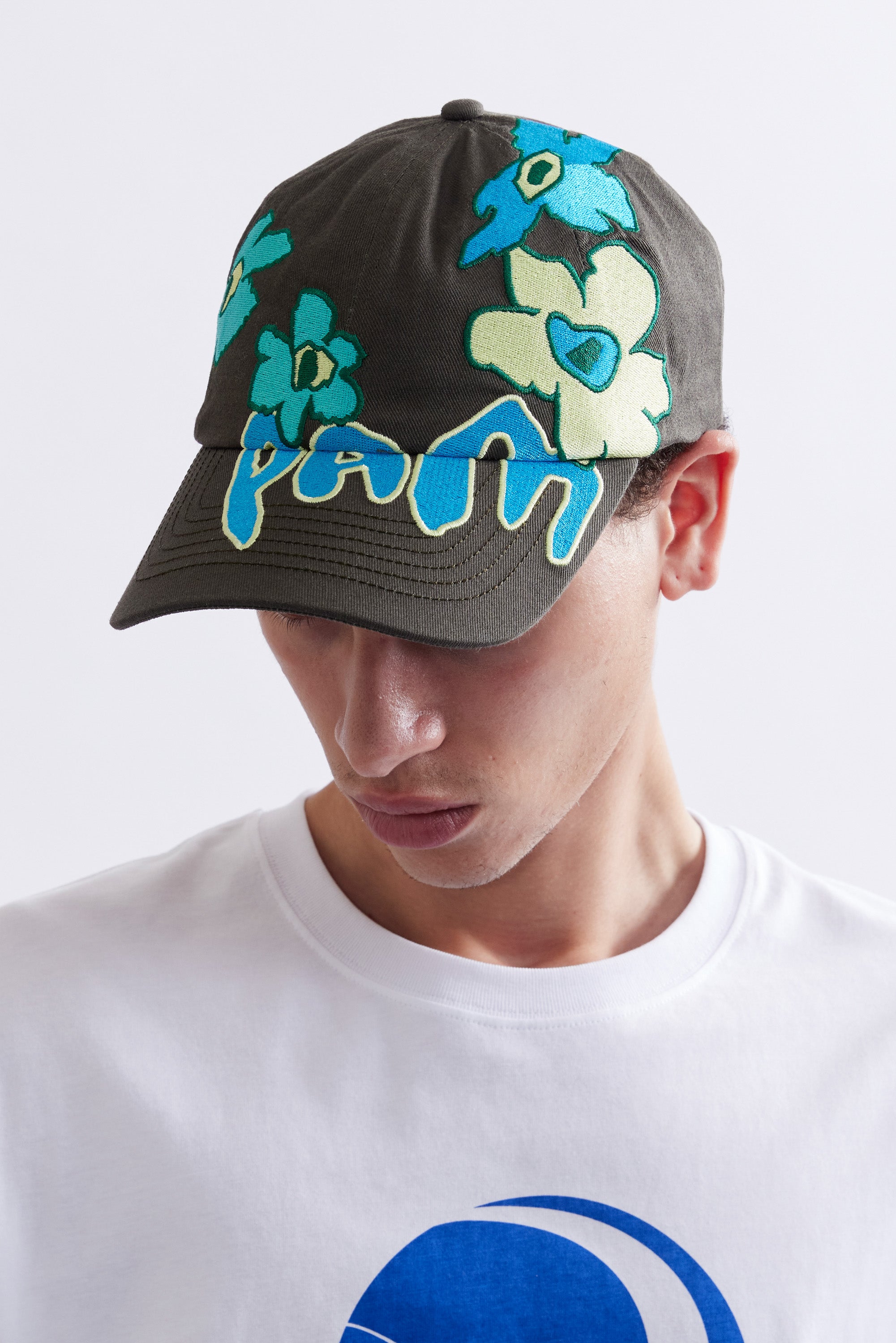 The LUNACY GESTURES BASEBALL CAP available online with global shipping, and in PAM Stores Melbourne and Sydney.