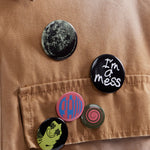 The P.A.M. LUNACY - BADGE PACK available online with global shipping, and in PAM Stores Melbourne and Sydney.