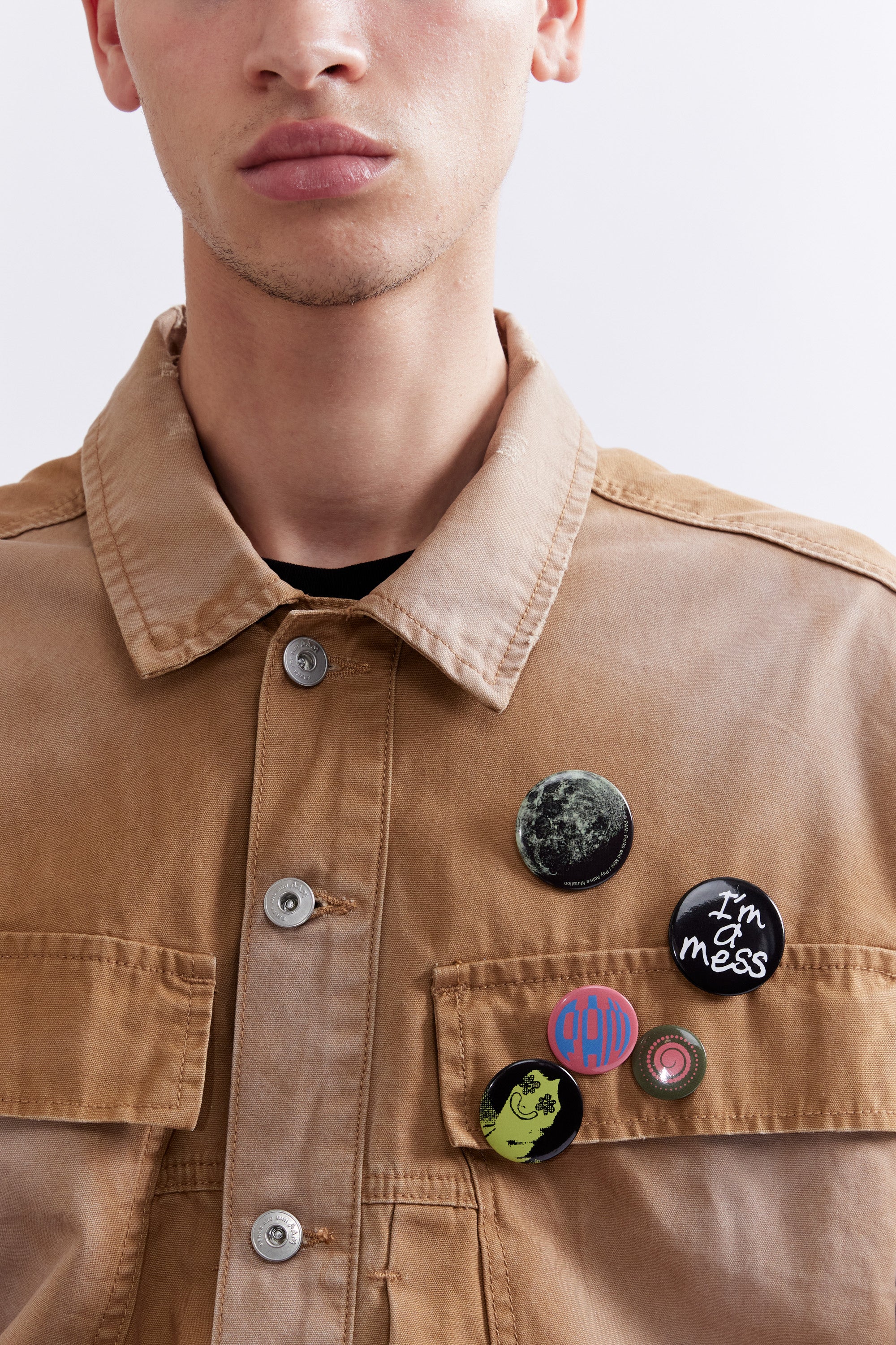 The P.A.M. LUNACY - BADGE PACK available online with global shipping, and in PAM Stores Melbourne and Sydney.