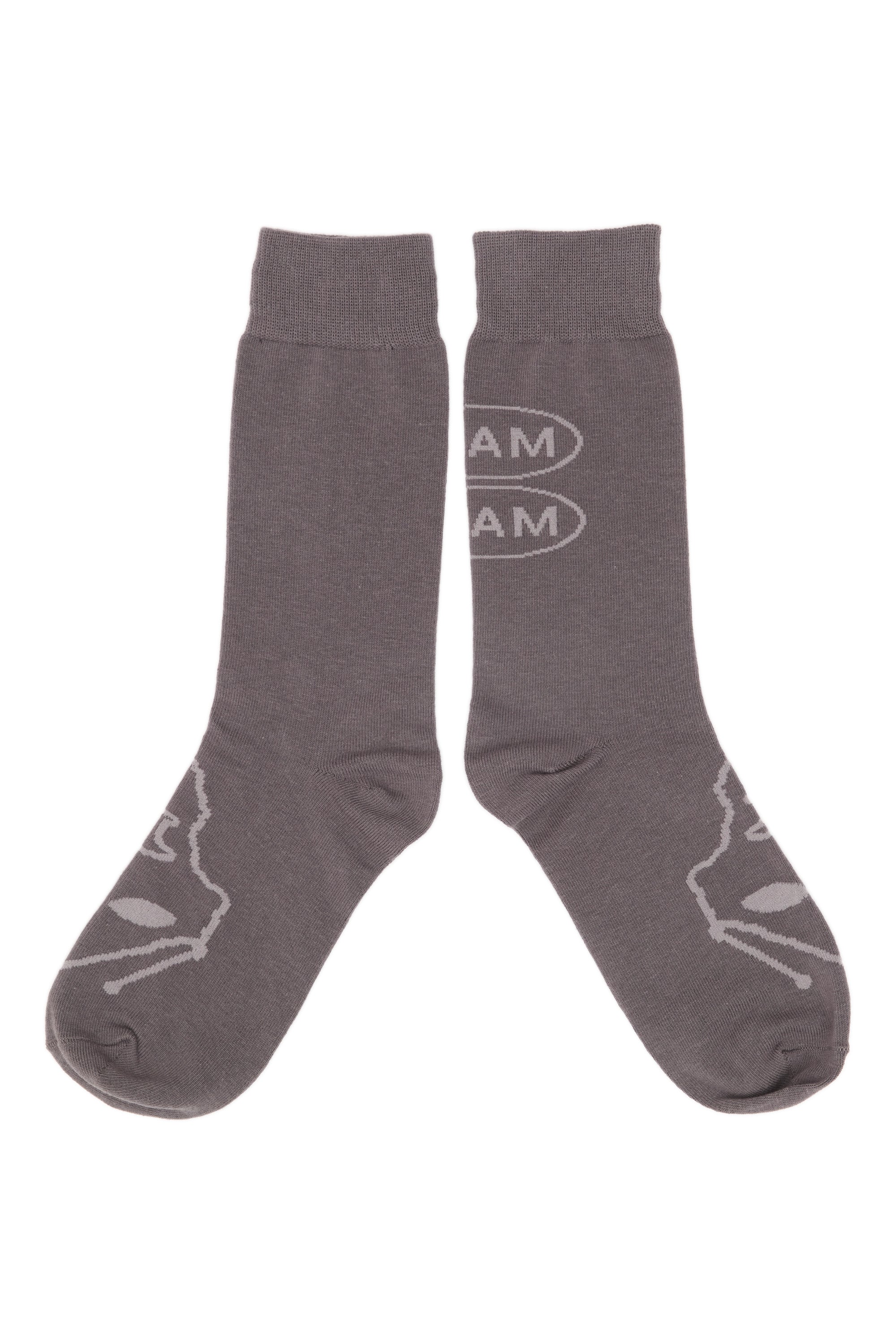 The BFF SOCKS - CHARCOAL available online with global shipping, and in PAM Stores Melbourne and Sydney.