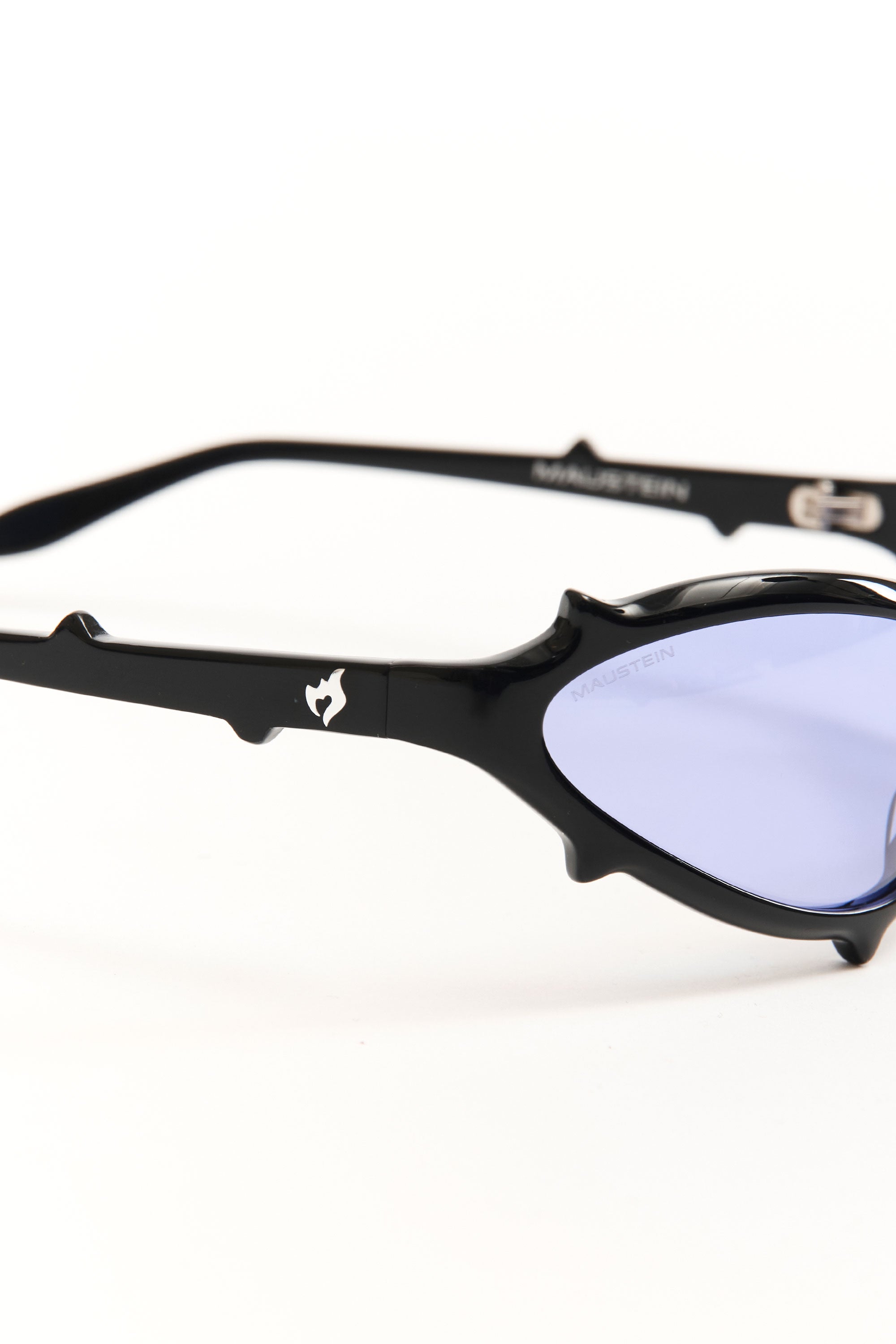 The BABY SPIKE - BLACK WITH PURPLE LENS available online with global shipping, and in PAM Stores Melbourne and Sydney.