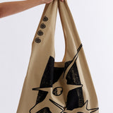 The A BRIDGE BETWEEN TOTE BAG available online with global shipping, and in PAM Stores Melbourne and Sydney.